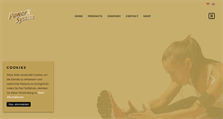 Desktop Screenshot of power-system-sport.de